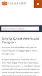 Mobile Screenshot of cancergifts.com